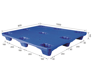 1108单层九脚吹塑卡板